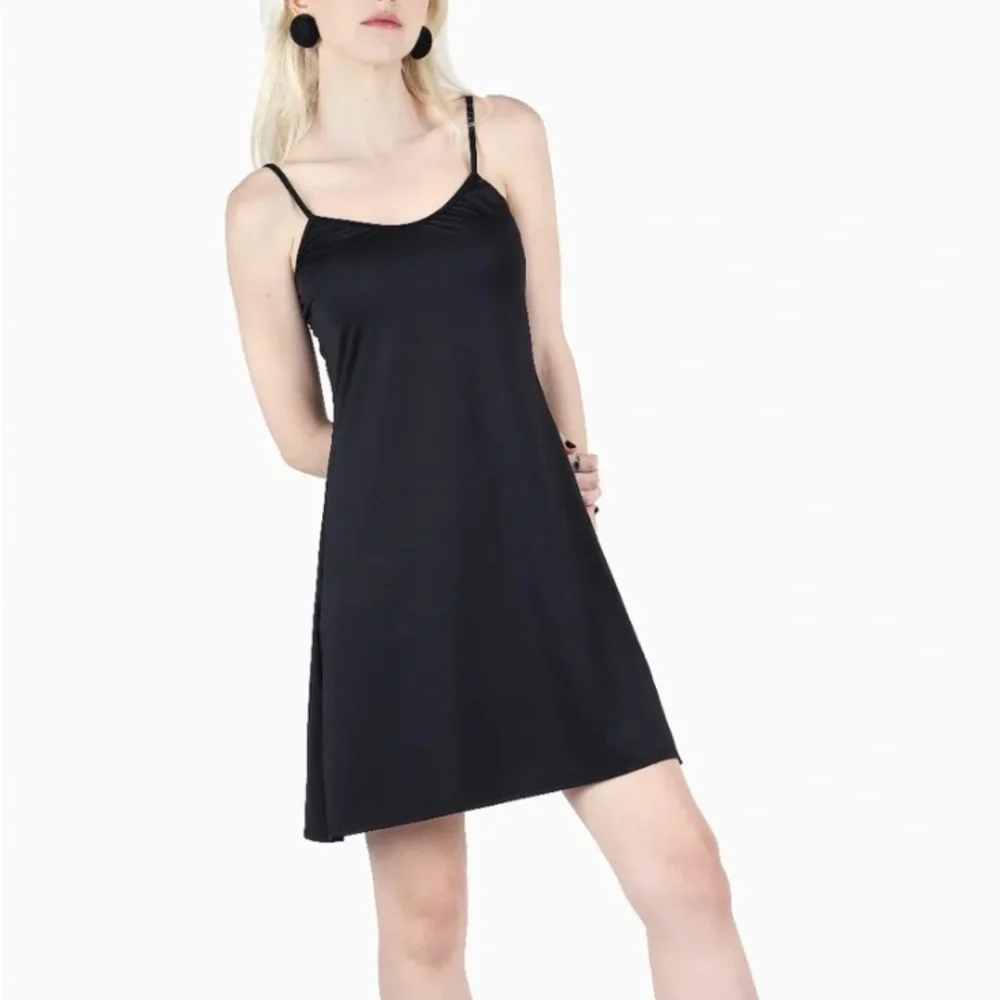 BlackMilk Black Slip Dress - Picture 1 of 6
